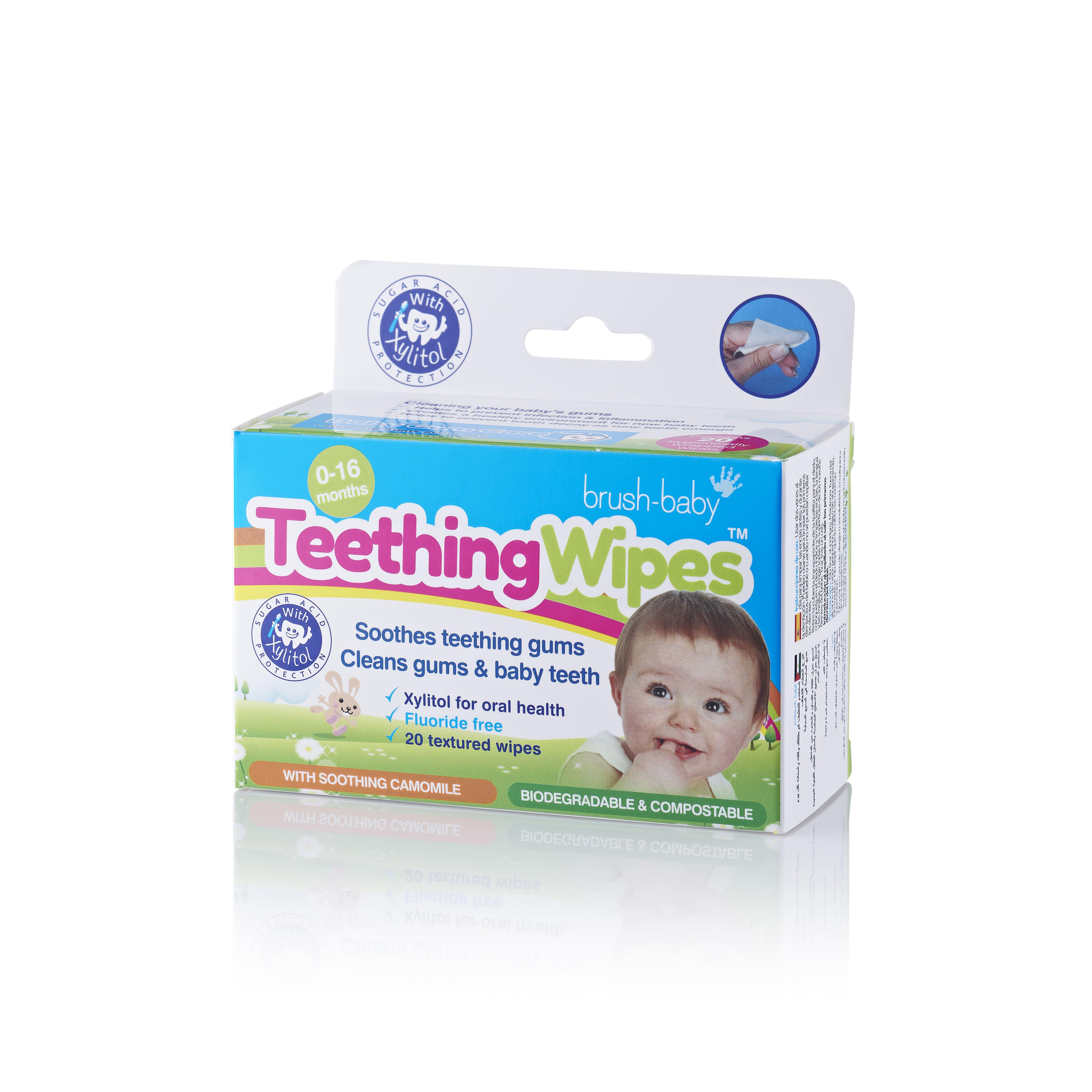 TOALLITAS BIODEGRADABLES PARA DENTICIÓN (20 UNIDADES) - 2