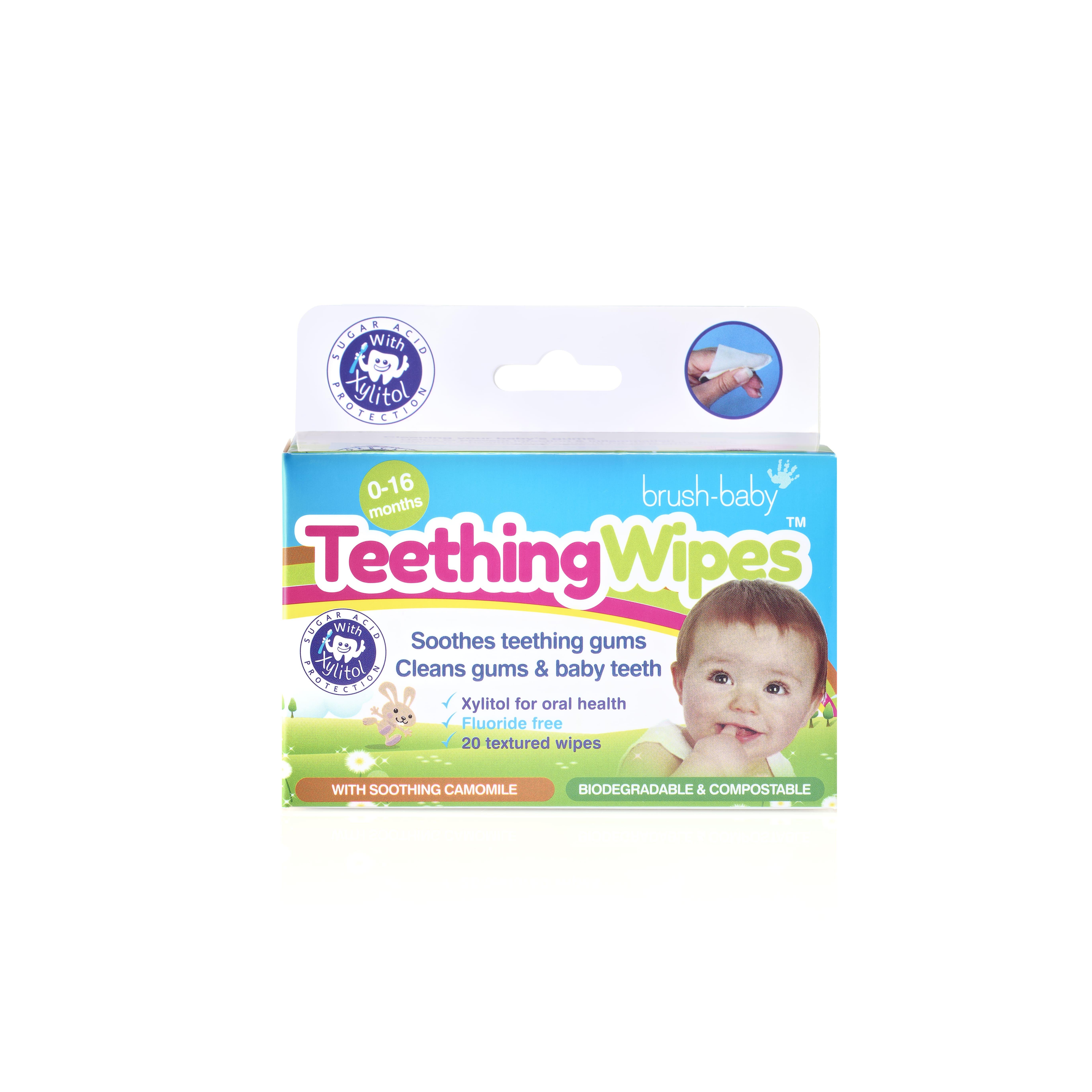 TOALLITAS BIODEGRADABLES PARA DENTICIÓN (20 UNIDADES) - 5