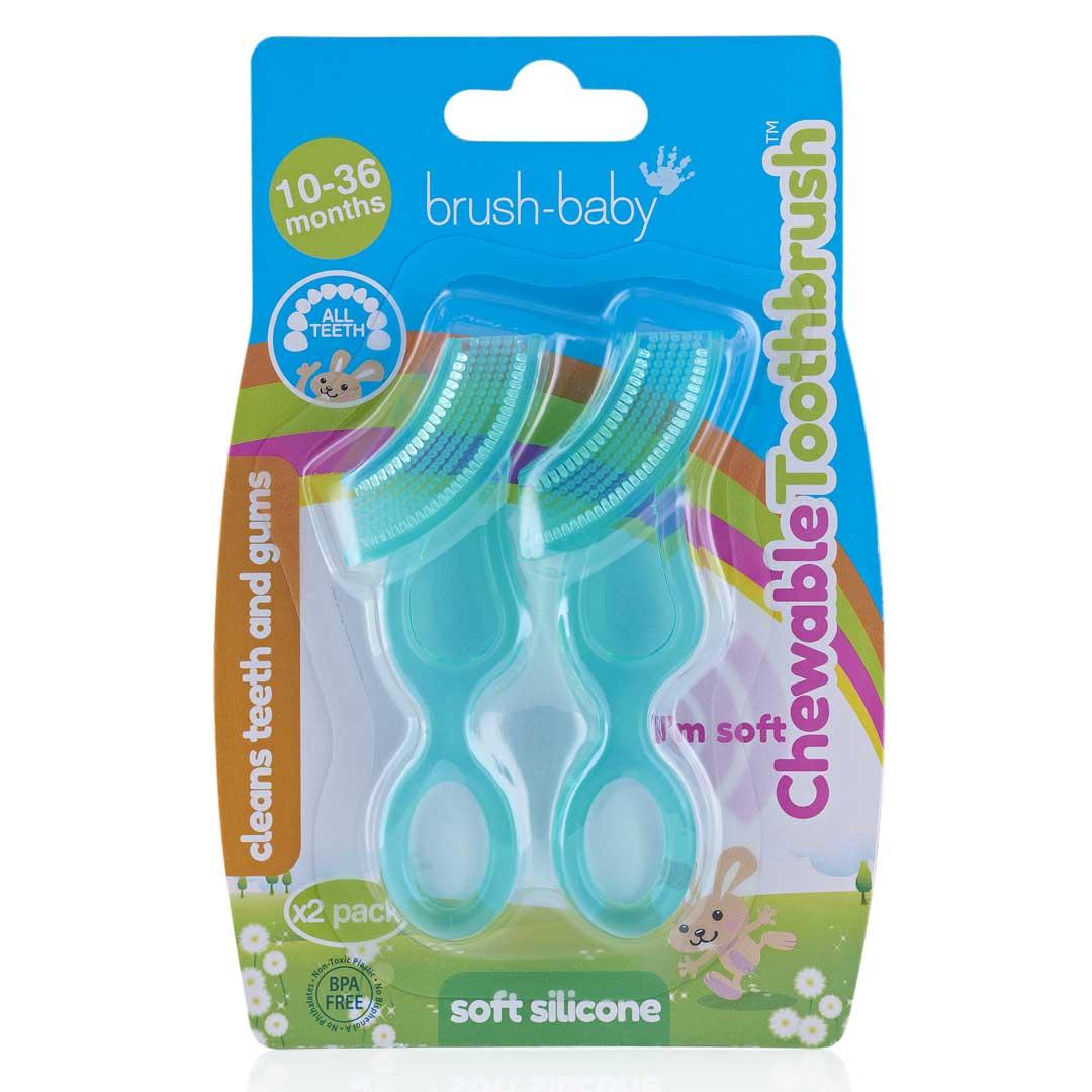 CEPILLO DIENTES BRUSH-BABY MASTICABLE PARA BEBÉS (2 UNIDADES) - 2