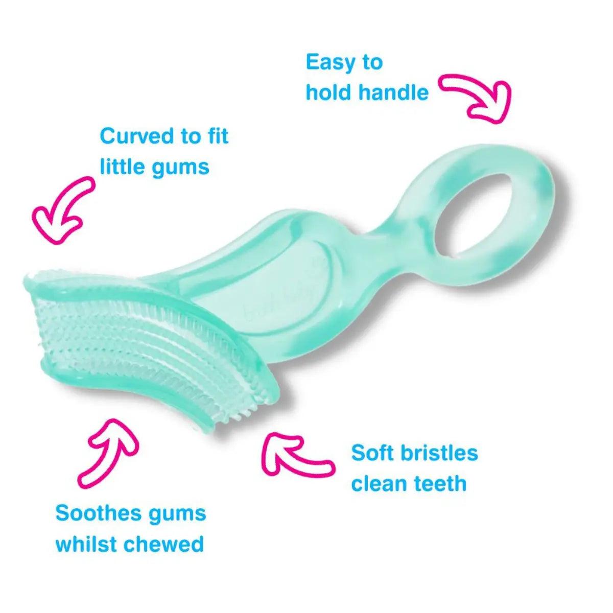 CEPILLO DIENTES BRUSH-BABY MASTICABLE PARA BEBÉS (2 UNIDADES) - 3