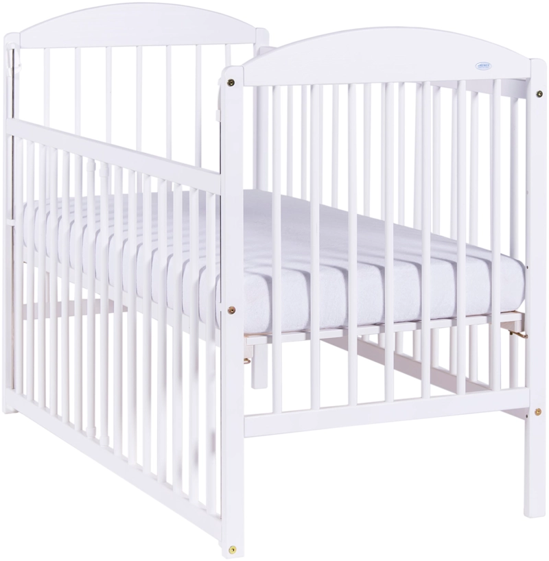 CUNA COLECHO DREWEX LULAYA MADERA BLANCO LATERAL AJUSTABLE (120 X 60) - 1