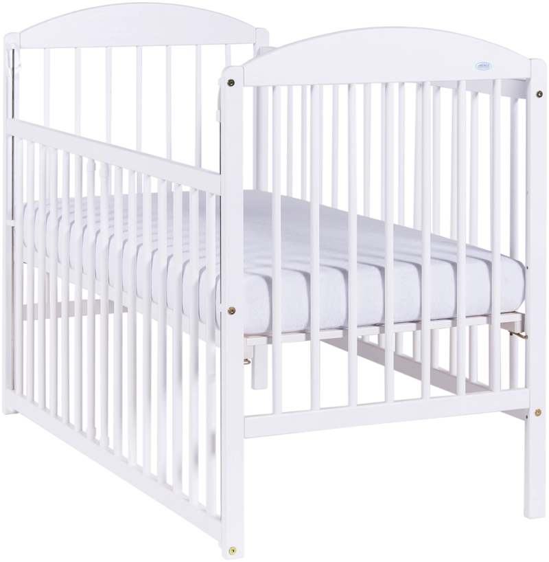 CUNA COLECHO DREWEX LULAYA MADERA BLANCO LATERAL AJUSTABLE (120 X 60) - 4