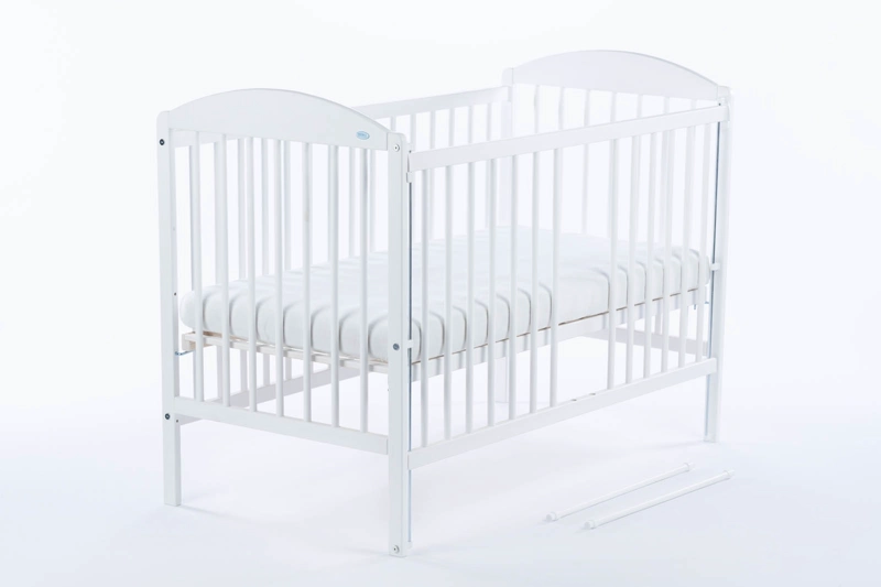 CUNA COLECHO DREWEX LULAYA MADERA BLANCO LATERAL AJUSTABLE (120 X 60) - 5