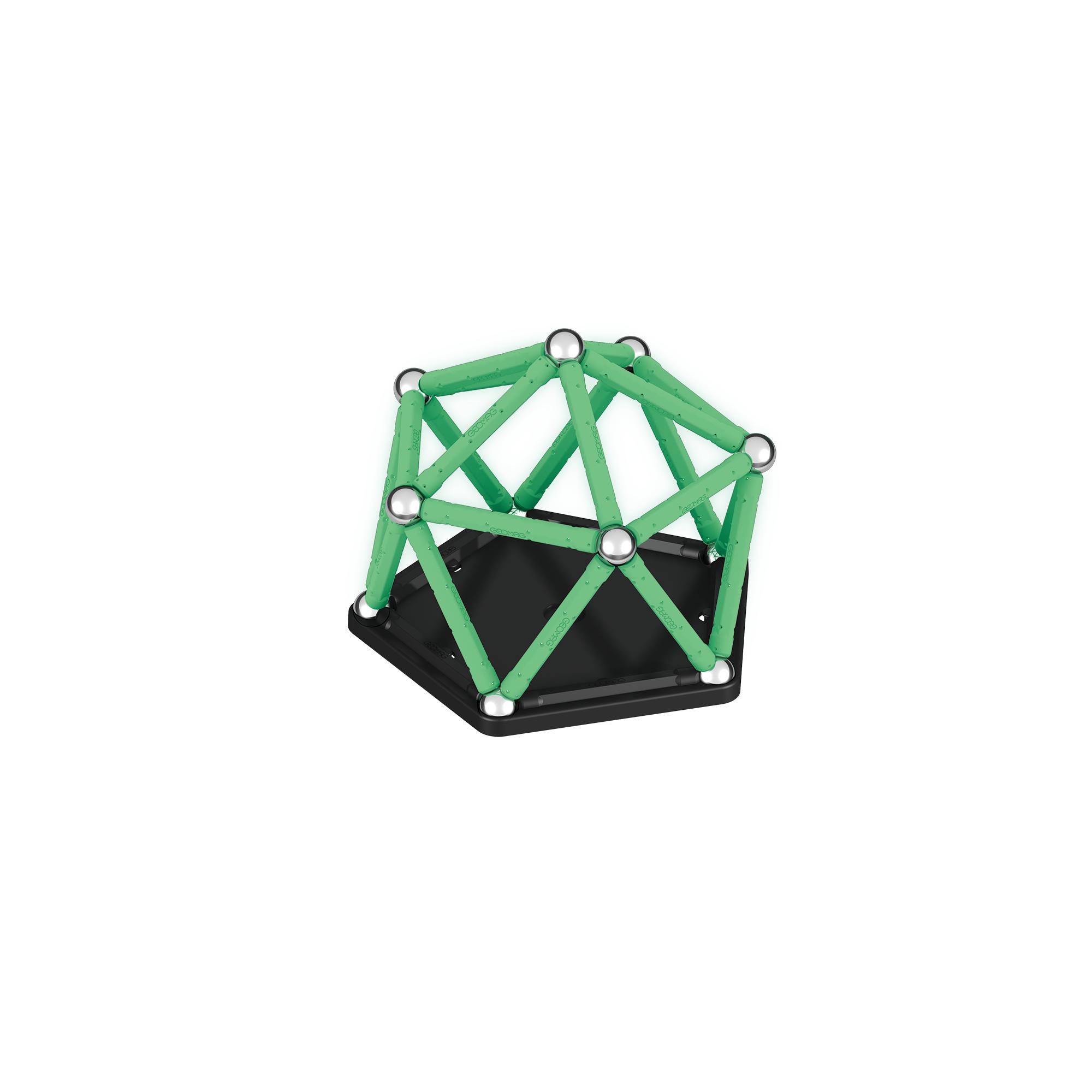 JUEGO DE CREACION MAGNÉTICO GEOMAG GLOW (42 PIEZAS) - 4