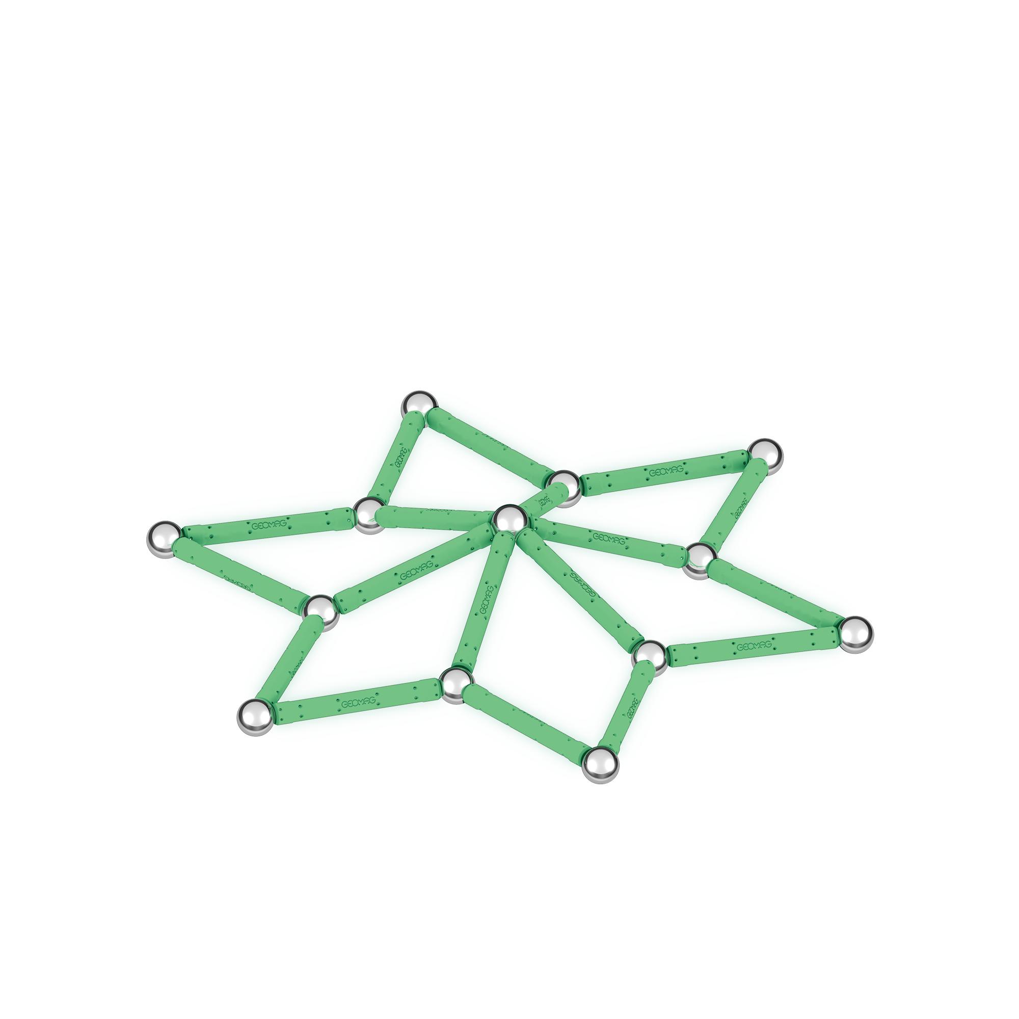 JUEGO DE CREACION MAGNÉTICO GEOMAG GLOW (42 PIEZAS) - 9