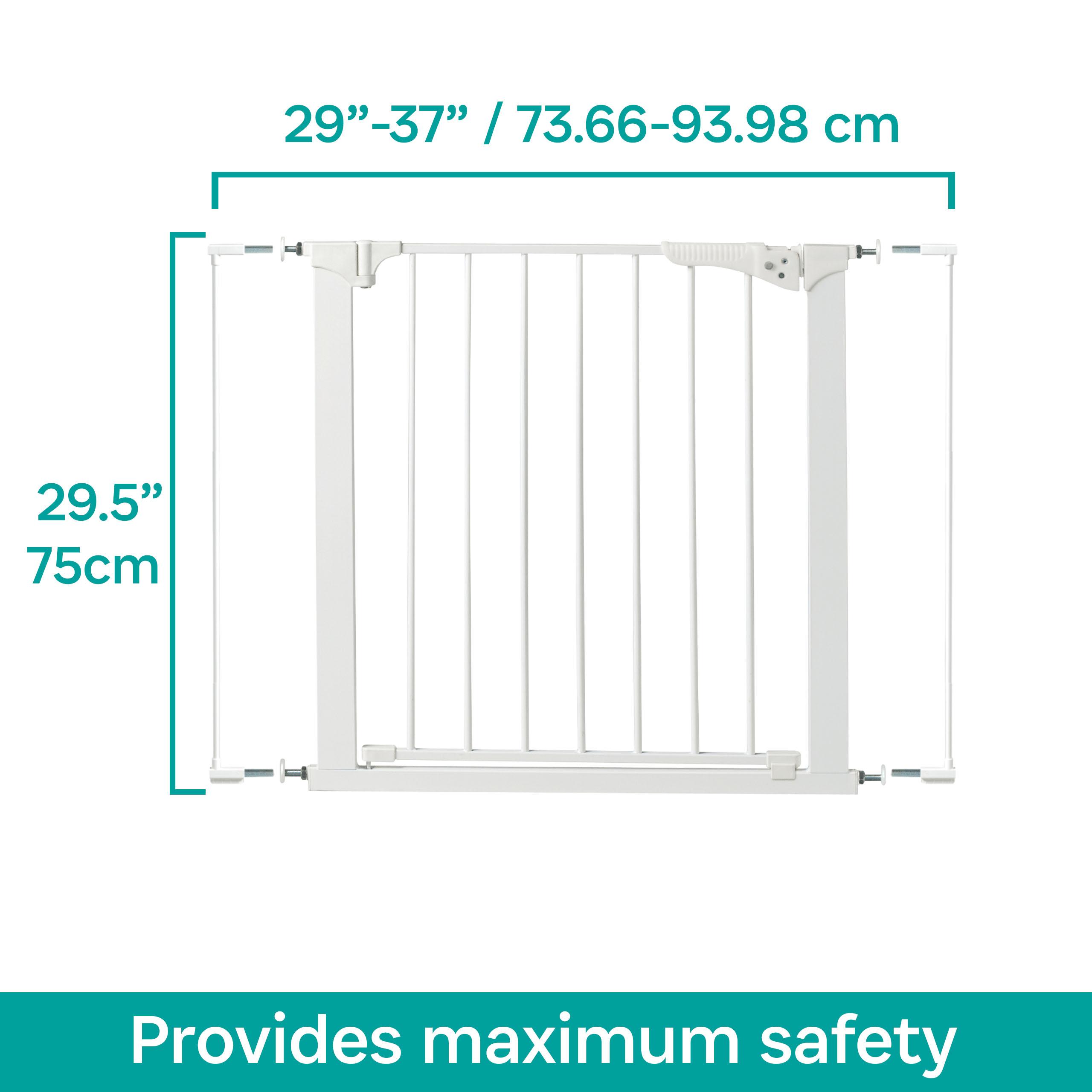 PUERTA SEGURIDAD KIDCO BLANCO A PRESION GATEWAY® PRESSURE PLUS (ANCHO 73.6CM - 93.9CM) - 5