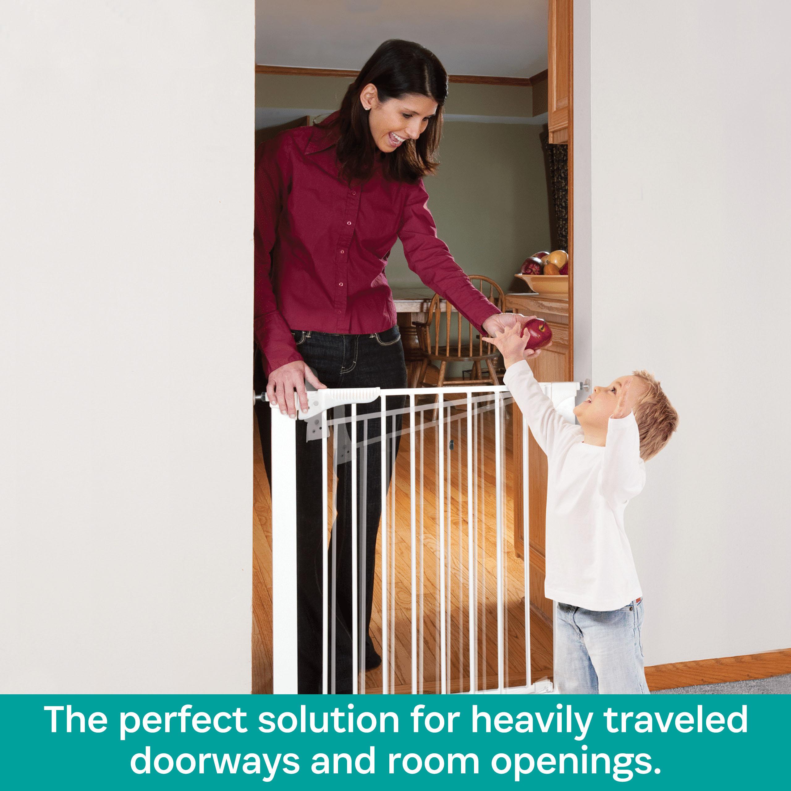 PUERTA SEGURIDAD KIDCO BLANCO A PRESION GATEWAY® PRESSURE PLUS (ANCHO 73.6CM - 93.9CM) - 6