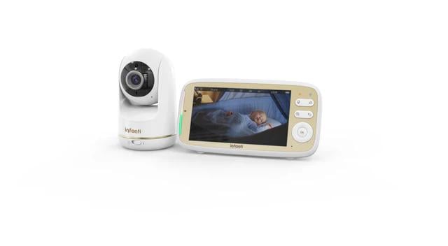 VIDEO INFANTI MONITOR DIGITAL EASY CONTACT 803 CON ZOOM Y CÁMARA GIRATORIA GRIS - 3