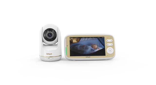 VIDEO INFANTI MONITOR DIGITAL EASY CONTACT 803 CON ZOOM Y CÁMARA GIRATORIA GRIS - 5