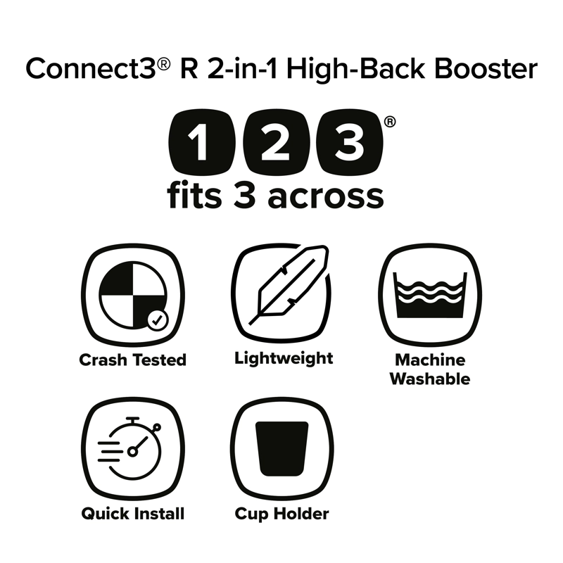 BUTACA 2 EN 1  DIONO CONNECT3 RXT - 7