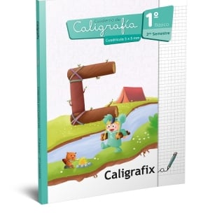 CALIGRAFIX CUADERNO DE CALIGRAFIA 1° BASICO 2° SEMESTRE CUADRICULA - 1