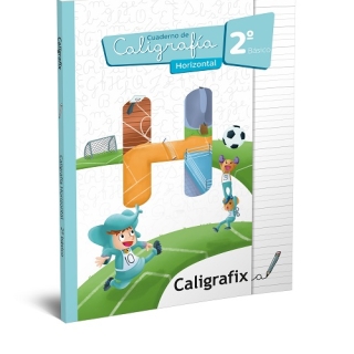 CALIGRAFIX CUADERNO DE CALIGRAFIA HORIZONTAL 2° BASICO - 1