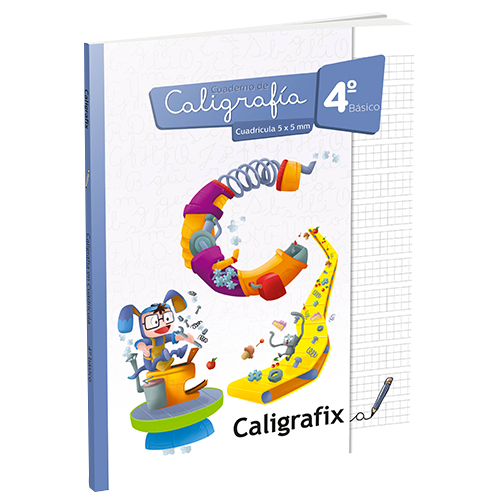 CALIGRAFIX CUADERNO CALIGRAFIA 6 BASICO CUADRICULA - 1