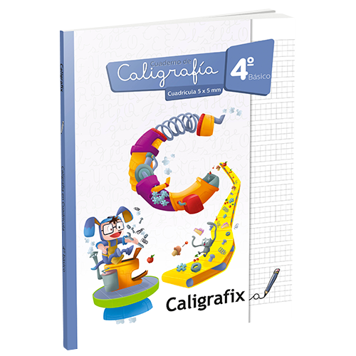 CALIGRAFIX CUADERNO CALIGRAFIA 6 BASICO CUADRICULA - 1