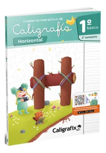 CALIGRAFIA HORIZONTAL 1 BASICO SEGUNDO SEMESTRE / CALIGRAFIX - 1
