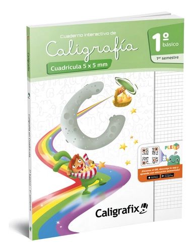 CALIGRAFIA CUADRICULA 1 PRIMER SEMESTRE CALIGRAFIX 5MM - 1