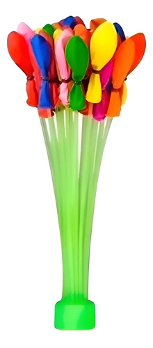 GLOBOS BOMBITAS DE AGUA RACIMO BOMBITAS DE AGUA X37UNIDADES  VARIOS COLORES - 1
