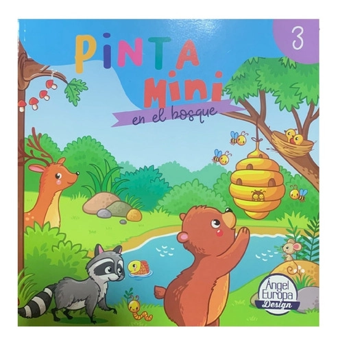 PINTA MINI EN EL BOSQUE, LIBRO 3 - 1