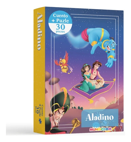 ALADINO, CUENTO + PUZZLE 30 PZ MUNDICROM - 1