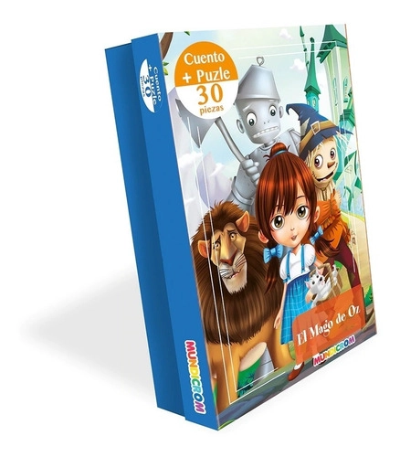 EL MAGO DE OZ, CUENTO + PUZZLE 30 PZ MUNDICROM - 1