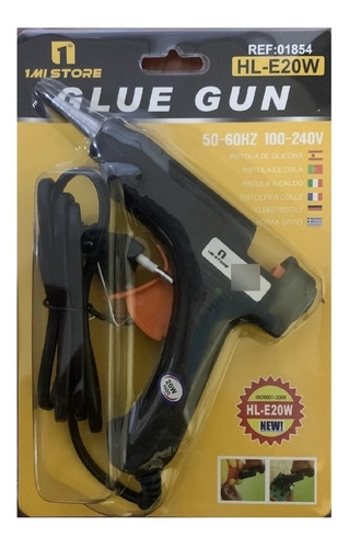 PISTOLA PARA SILICONA 7MM  NEGRO - 1