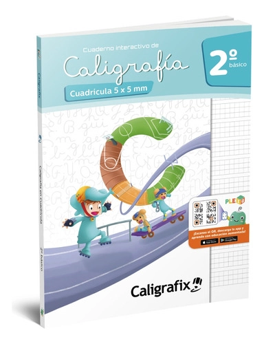 CALIGRAFIA CUADRICULA 2 BASICO 5MM CALIGRAFIX - 1