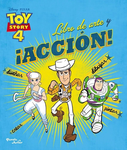 TOY STORY 4. LIBRO DE ARTE Y ¡ACCION! - DISNEY - 1