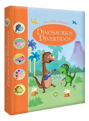 DINOSAURIOS DIVERTIDOS, CINCO BELLAS HISTORIAS - LEXUS - 1