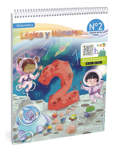 PACK TRAZOS Y LETRAS 2 - LOGICA Y NUMEROS 2 CALIGRAFIX - 3