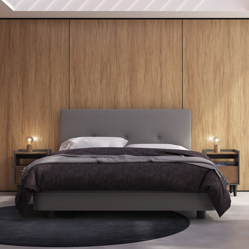 PAR DE VELADORES POP GRIS - 5