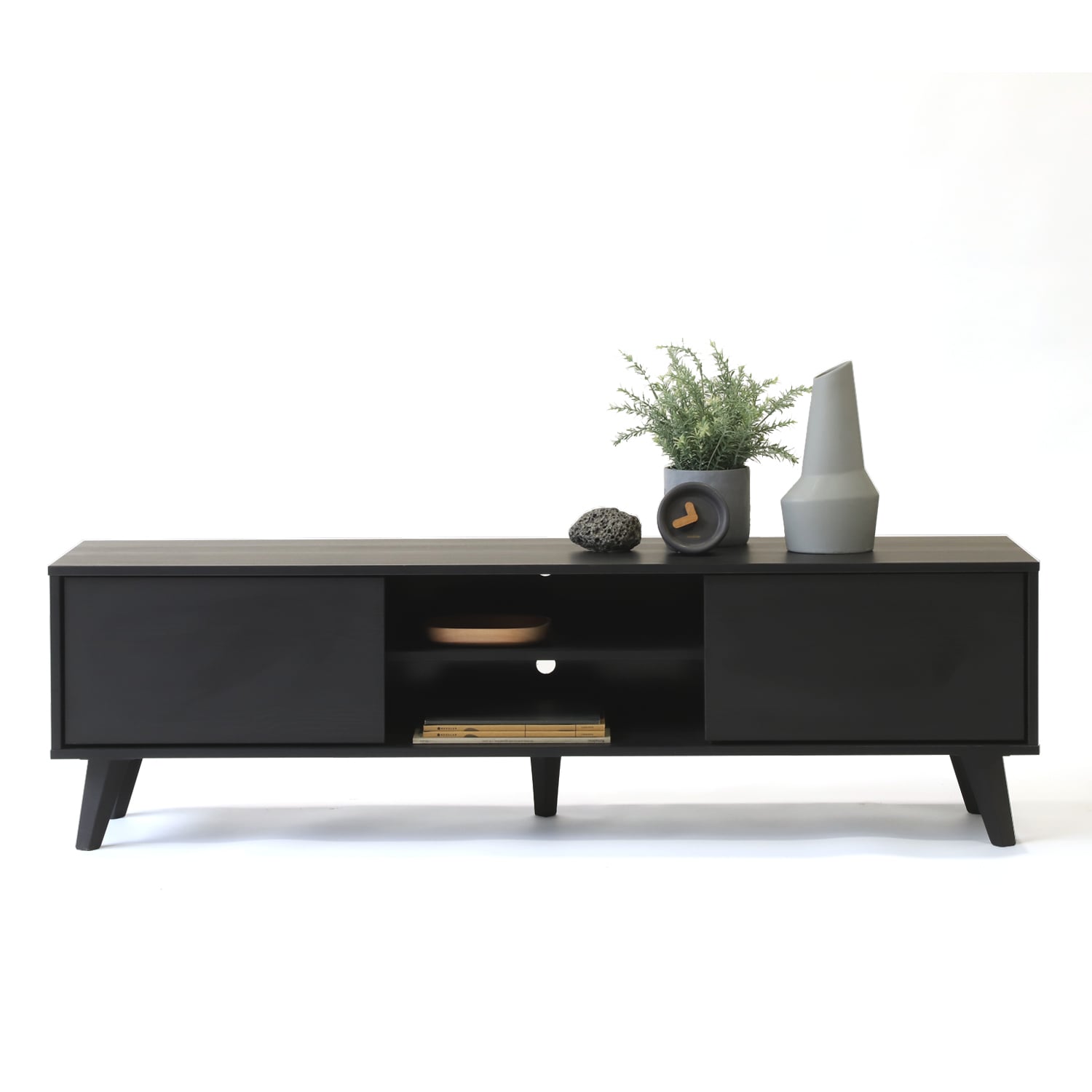 RACK TV ATACAMA 65 PULGADAS BAJO BLACK - 1
