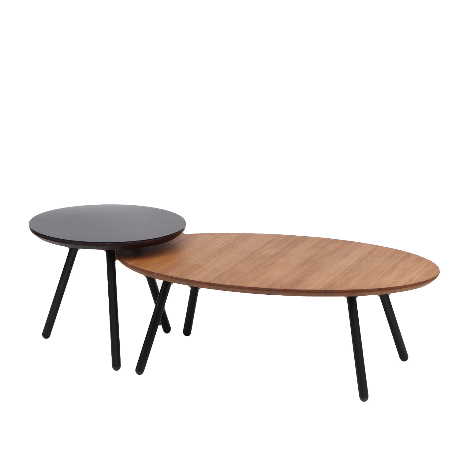 MESA DE CENTRO AULA NOGAL MEDULAR - 1