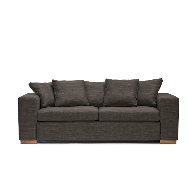 SOFA MEDULAR PALERMO 2 CUERPOS MORO 2 MT - 1