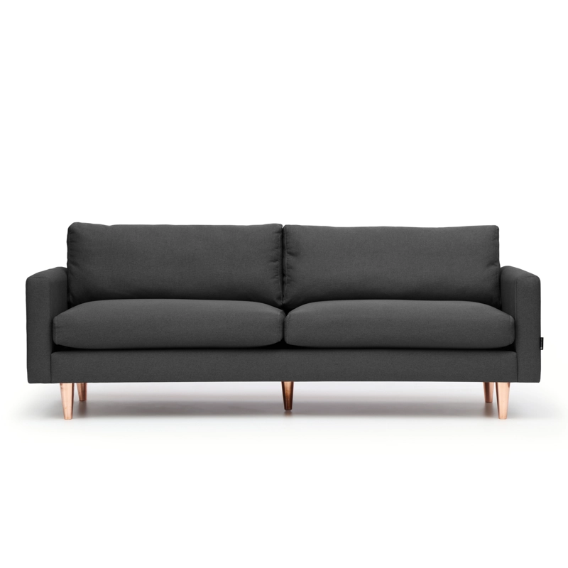 SOFA MEDULAR TELLUM 2 CUERPOS GRAFITO - 1
