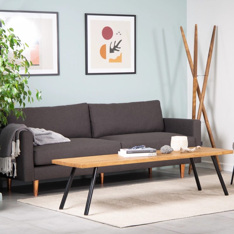 SOFA MEDULAR TELLUM 2 CUERPOS GRAFITO - 3