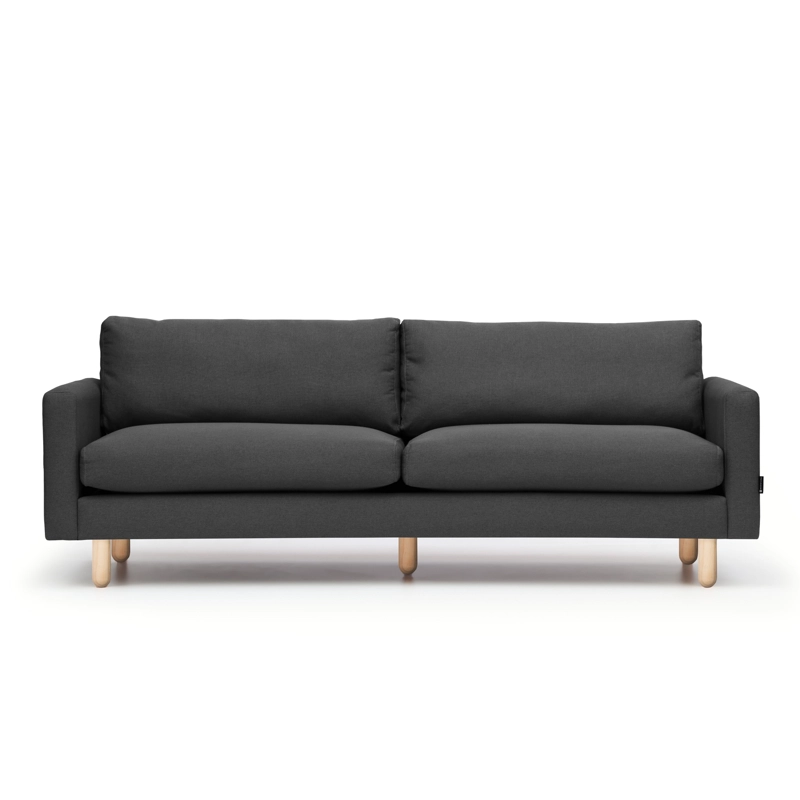 SOFA MEDULAR NEW CANELO 2 CUERPOS GRAFITO - 1