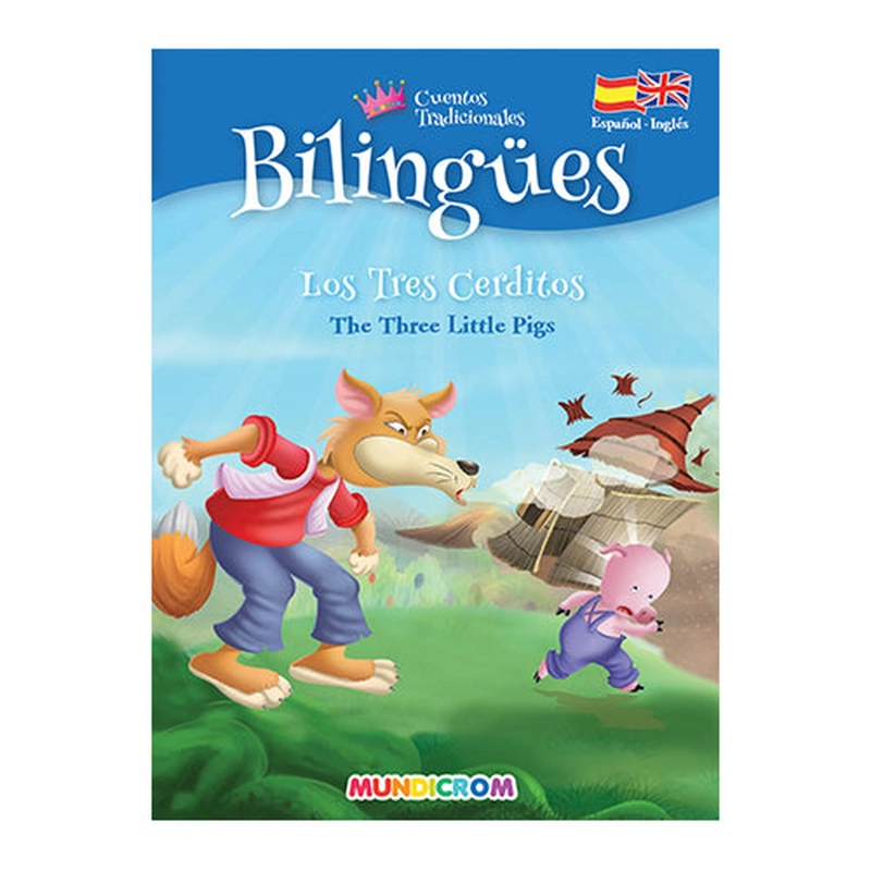 BILINGÜES LOS TRES CERDITOS - THE THREE LITTLE PIGS - 1