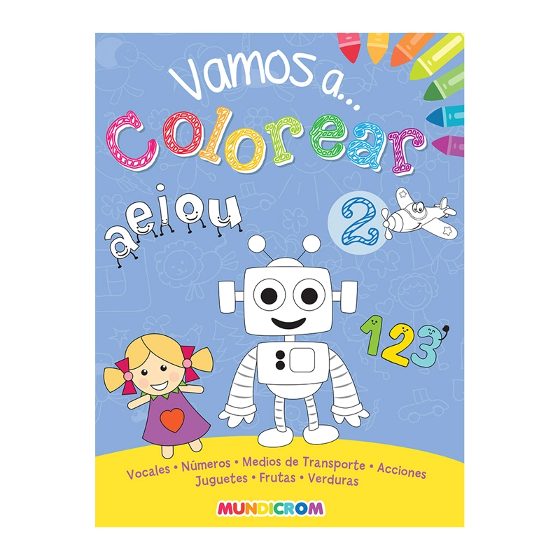 VAMOS A COLOREAR 2 - 1
