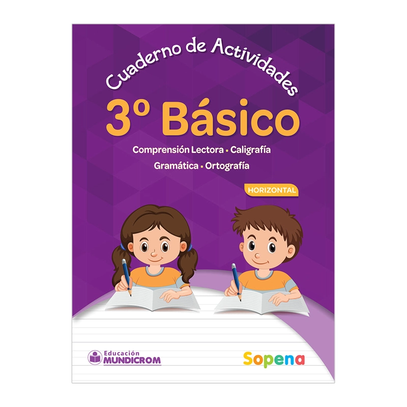 CUADERNO DE ACTIVIDADES 3 BASICO  HORIZONTAL - 1