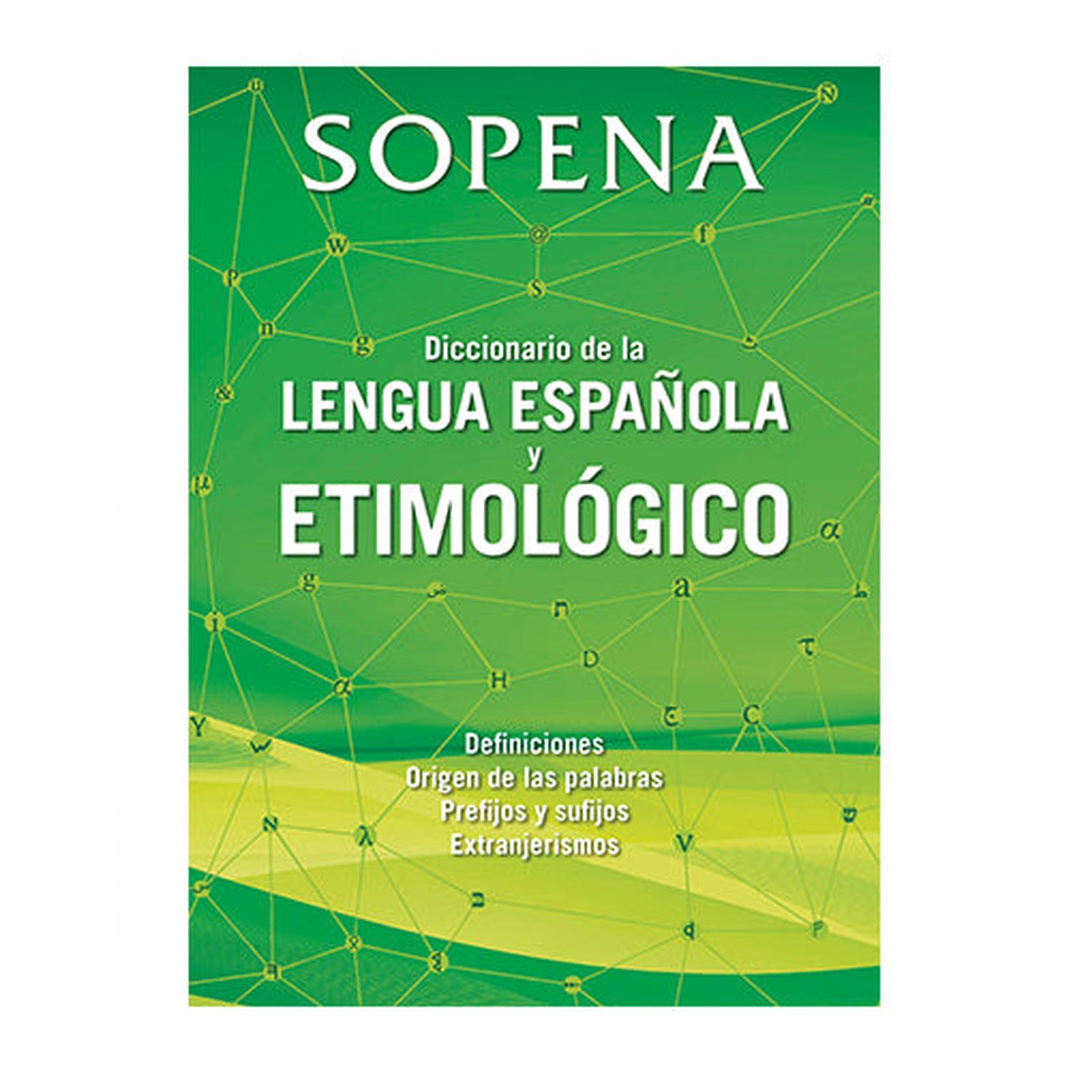 DICCIONARIO DE LA LENGUA ESPAÑOLA Y ETIMOLOGICO - 1