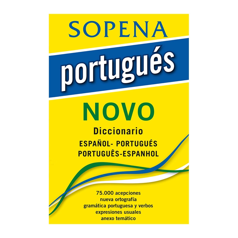 DICCIONARIO NOVO ESPANOL - PORTUGUE S