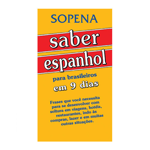 SABER ESPANHOL PARA BRASILEIROS EN 9 DIAS
