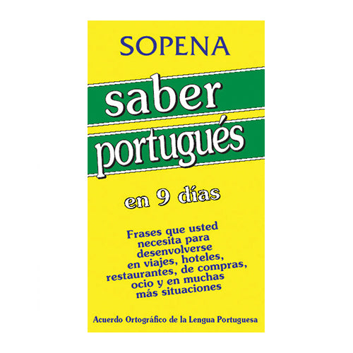 SABER PORTUGUES EN 9 DIAS - 1