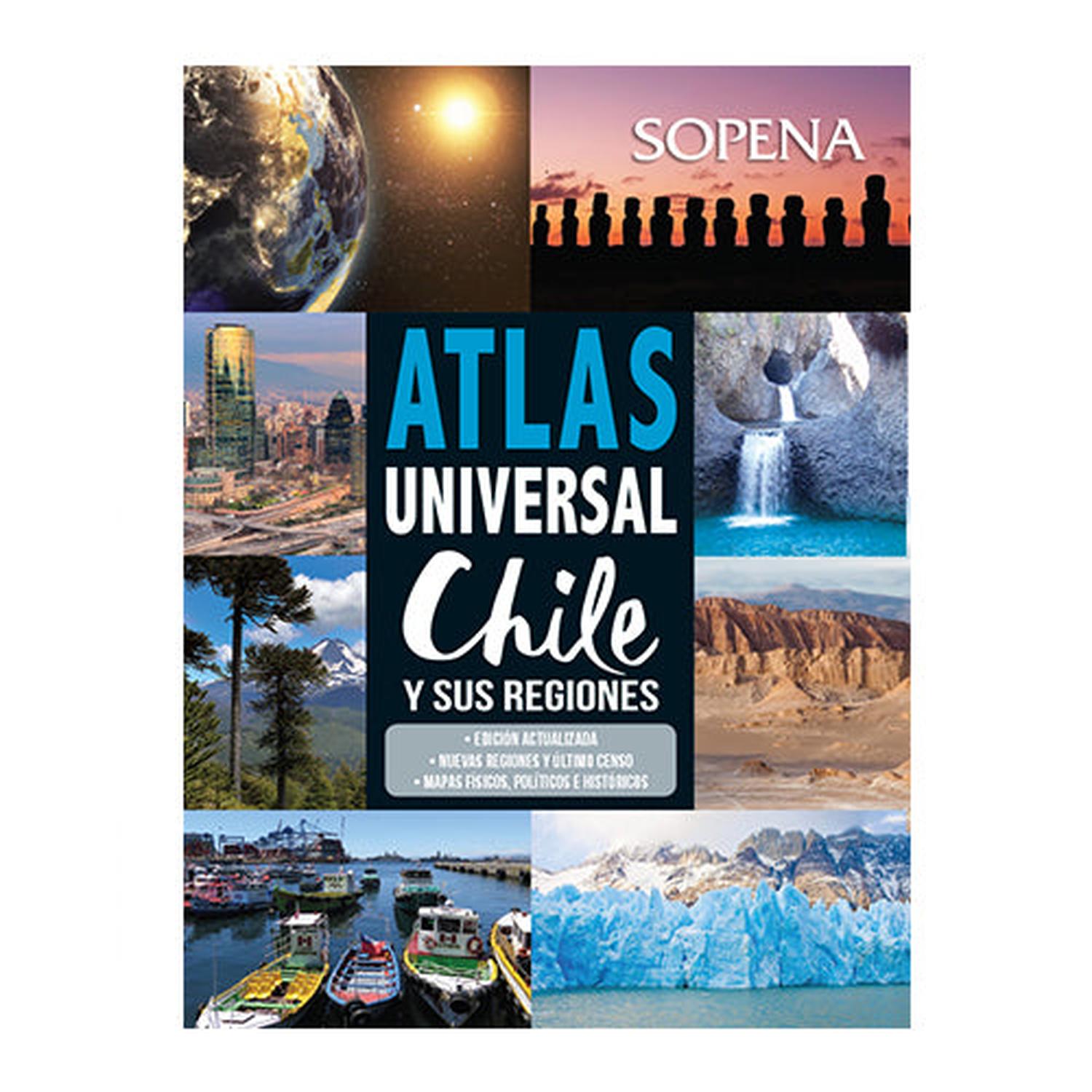 ATLAS UNIVERSAL CHILE Y SUS REGIONES - 1