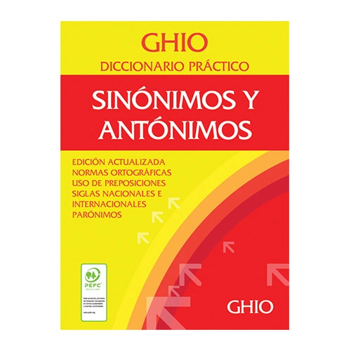 DICC. GHIO DE SINONIMO Y ANTONIMO - 1