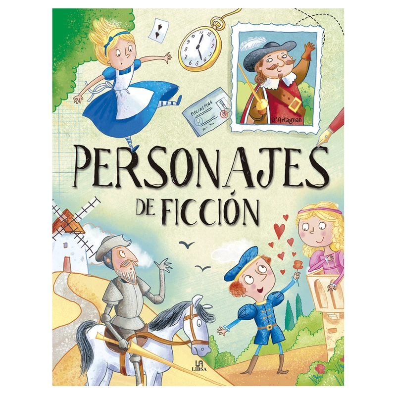 LIBRO PERSONAJE DE FICCION - MUNDICROM - 1