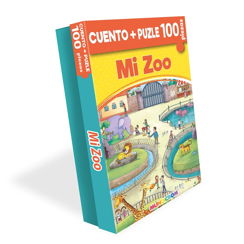 LIBRO MI ZOO 100 PZAS - 1