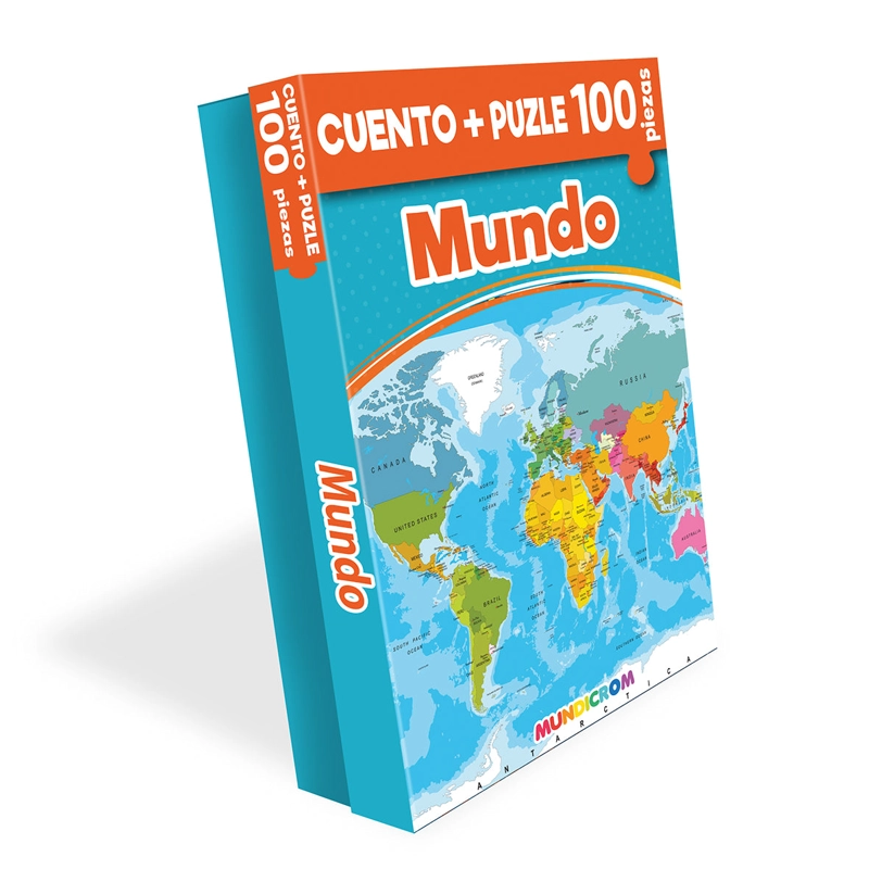 LIBRO MUNDO 100 PZAS - 1