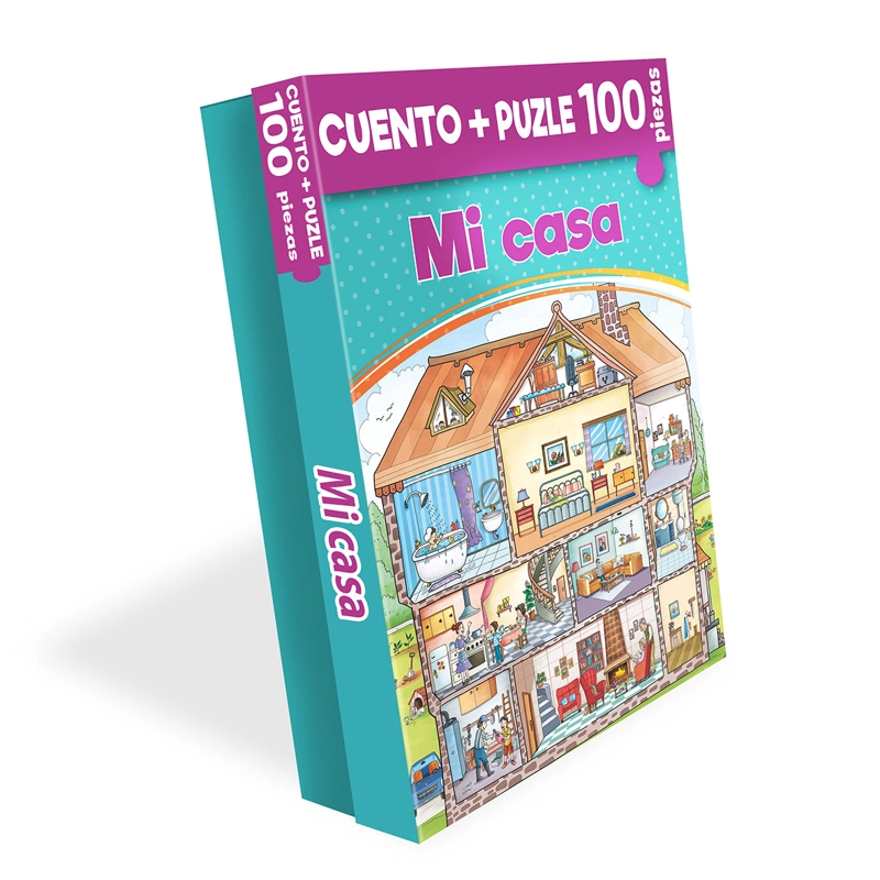 LIBRO MI CASA 100 PZAS - 1