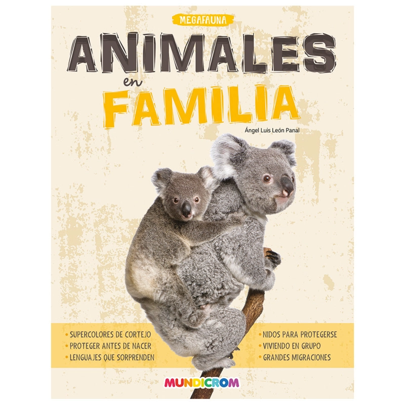 LIBRO ANIMALES EN FAMILIA - 1